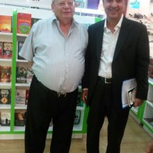 With famous author Ruskin Bond